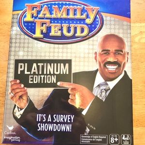 NWT Family Feud Platinum Edition Game, Board Game